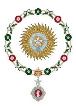 Star and Collar of a Knight Grand Commander of the Order of the Star of India