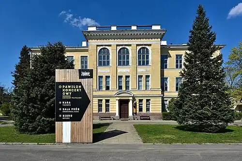 Main building of the Veterinary Institute, Warsaw