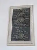 Memorial plaque