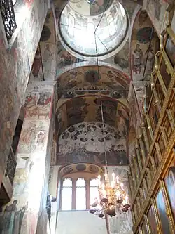 Interior of the Annunciation Cathedral, Moscow, Russia