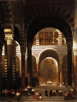 Interior of the Cathedral, Pisa by David Roberts