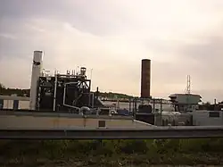 The International Paper factory, in Saillat-sur-Vienne