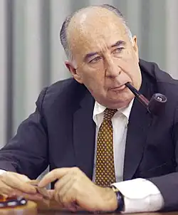 A portrait of John Mitchell