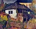Casă țărănească din Curtea de Argeș ("Peasant Home in Curtea de Argeș", 1922)