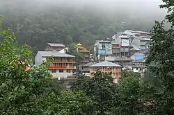 The village of Emamzadeh Ebrahim