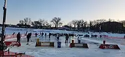 Rock the River Winter Festival Rinks during Friday Night Round 1