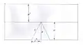 Intersecting irregular hip/valley gable roof plan.