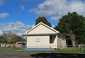 Memorial Hall at Irrewillipe, 2012
