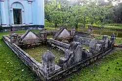 Tombs beside the mosque