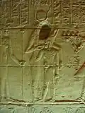 Isis breast-feeding young Horus, Isis Temple, Philae Island