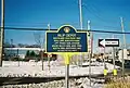 Islip Historic Society's plaque for the station on NY&nbsp;111.
