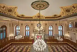 Interior view from the gallery
