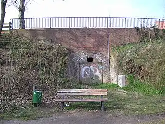 View of tunnel near Horstsee