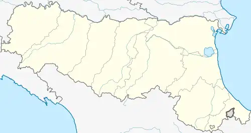 Compiano is located in Emilia-Romagna
