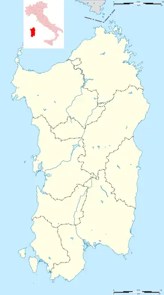 Osilo is located in Sardinia
