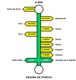 A-330 route.