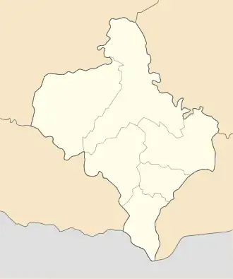 Dolyna is located in Ivano-Frankivsk Oblast