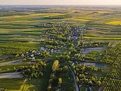 Aerial view of Izdebno