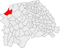 Location within the county