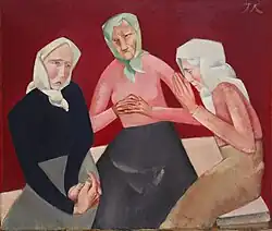 Three Old Ladies, 1916 Jēkabs Kazaks (1895–1920)