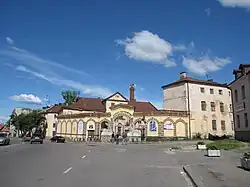 Entrance of the former Baczewski alcohol distillery