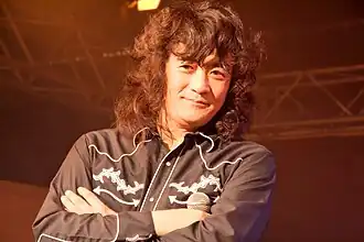 Fukuyama performing as part of JAM Project in Paris