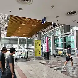 Link bridge entrance to bus terminal
