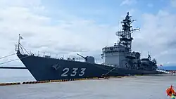JS Ōyodo on 11 July 2021.