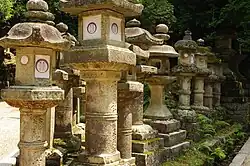 More than 1000 Kasuga Grand Shrine lanterns adorn the park