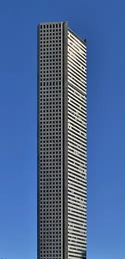 The JPMorgan Chase Tower is the tallest building in Texas and the tallest 5-sided building in the world.