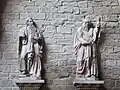 Statues on the west façade of the cathedral