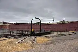 Turntable at the Jackson Street Roundhouse