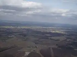 Countryside in southern Jackson Township