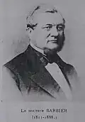 Photographic portrait of Jacques François Barbier.