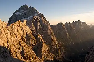 Image 2North side of Jalovec mountain in the Julian Alps, Slovenia