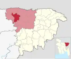 Location of Jamalganj