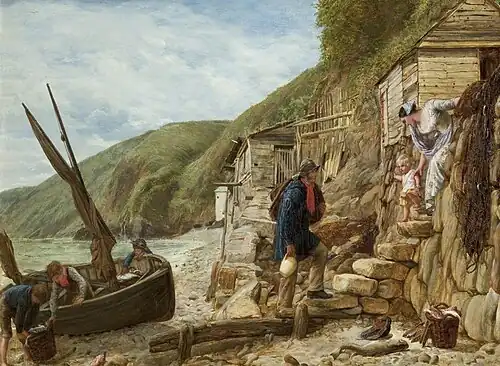 Welcome, Bonny Boat by James Clarke Hook