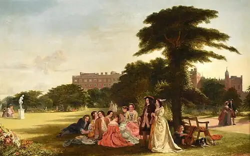 The Palace Garden by James Digman Wingfield