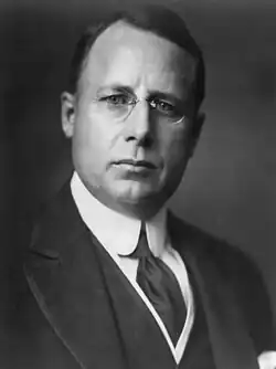 closeup picture of James M. Cox from 1920