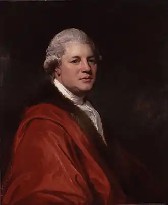 Portrait of James Macpherson by George Romney, 1780