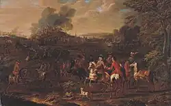 Siege of Visegrád by Jan Pieter van Bredael