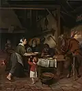 Jan Steen, The Satyr and the Peasant, J. Paul Getty Museum, 1660/2