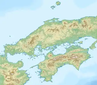 Hiroshima Bay is located in Chūgoku - Shikoku region
