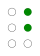 ⠘ (braille pattern dots-45)