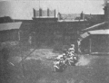 Japanese infantry firing at the gates of Beijing