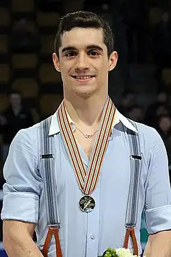 Javier Fernández at the 2016 World Championships