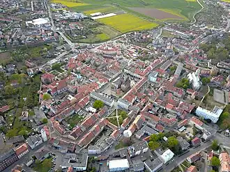 Aerial view of the Old Town