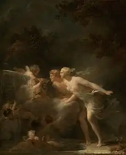 Jean-Honoré Fragonard The Fountain of Love, 1785