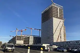 Jean Monnet 2 Building, under construction in 2024
