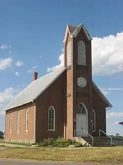 Jefferson Union Church, a historic site in the township